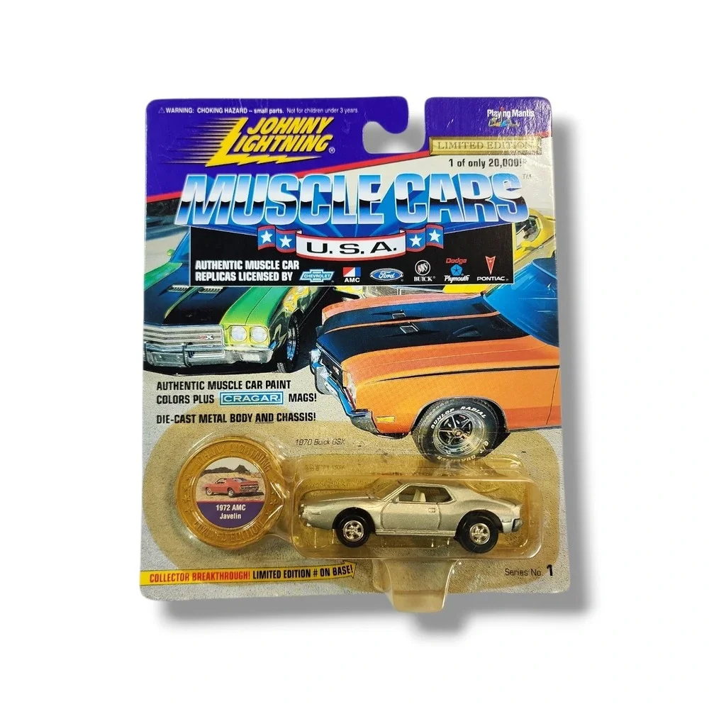 Johnny‎ Lightning Muscle Cars USA Series 1 1972 AMC Javelin Silver 1996